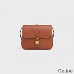 Celine Medium Tabou Bag in Smooth Calfskin Brown
